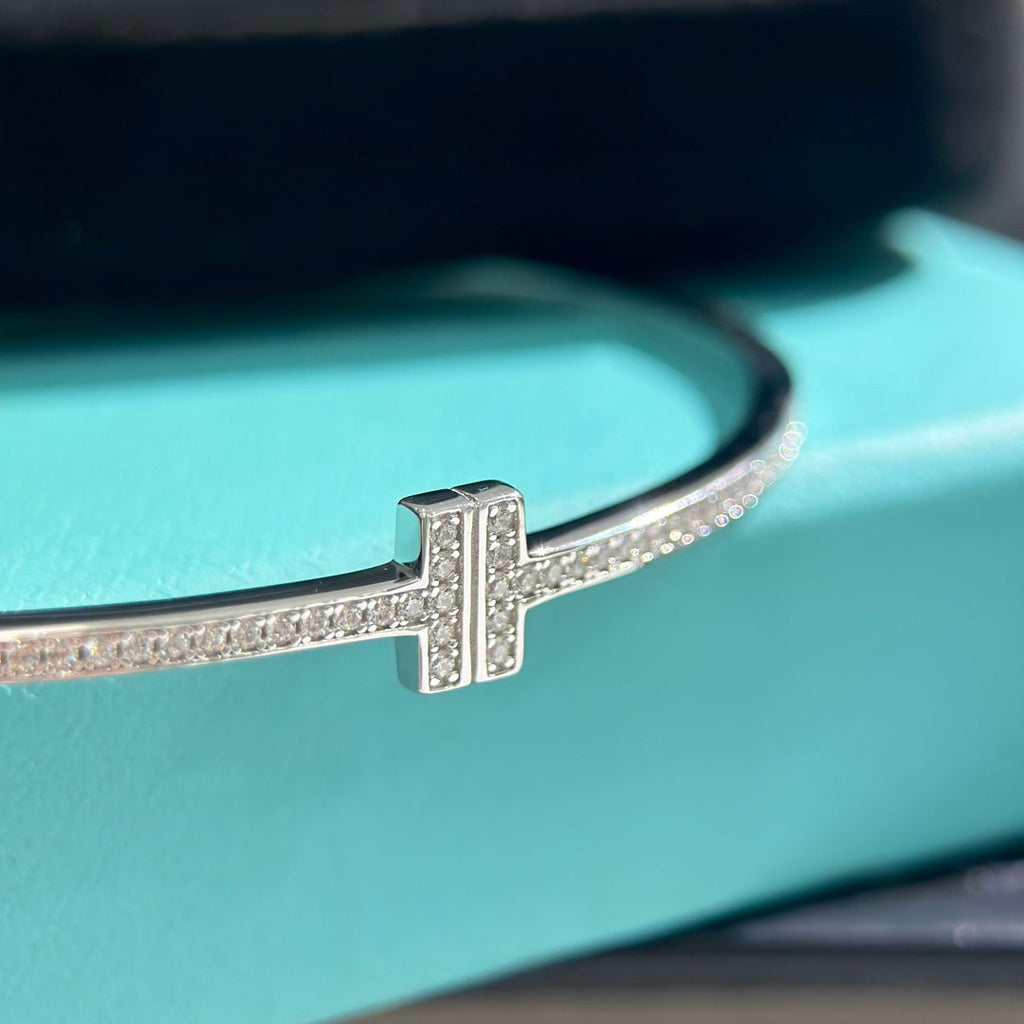 18K Tiffany Diamonds Bracelet