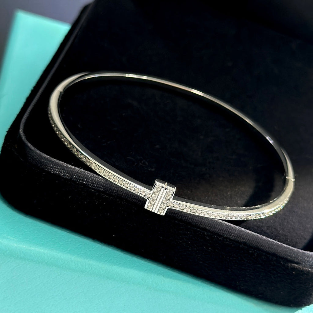 18K Tiffany Diamonds Bracelet